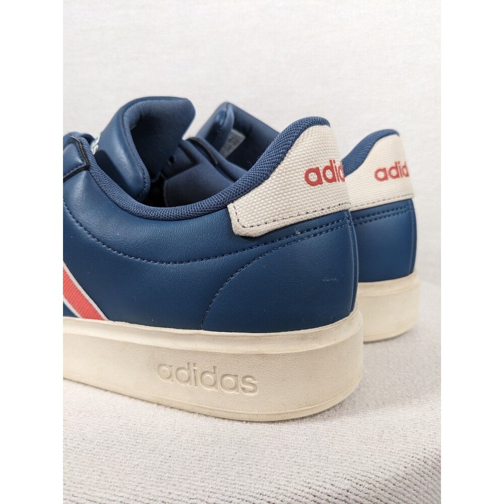 ADIDAS Grand Court 2.0 Tennis Sneaker Men's Size US 12 Blue IH4806 Three Stripe - Picture 7 of 11